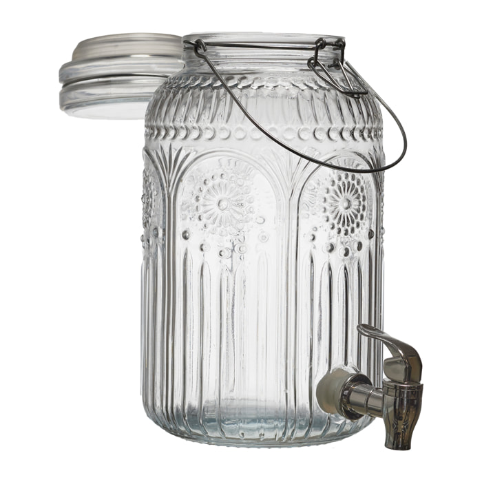 Fontaine En Verre Decore 4l