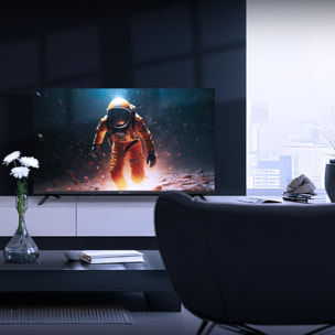 Smart TV 43 pulgadas Qled 4K Hey Google Official Assistant con control por voz. Televisor Android 14 - TD Systems M43C21GLQ