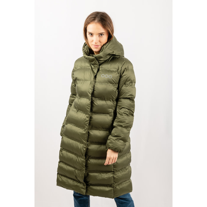 Chaqueta para mujer ECOON Berlin Long jacket - Caqui