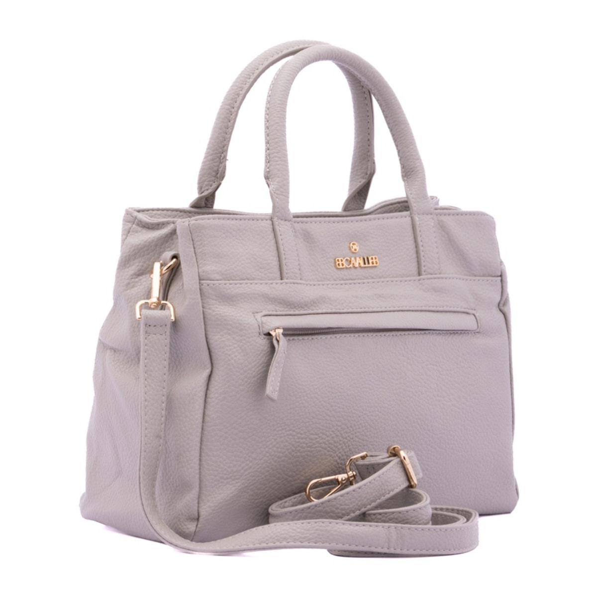 Borsa a mano da donna - Modello False - Ecopelle - 30.0 x 22.0 x 10.0 cm