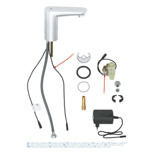 Robinet lavabo Infrarouge monofluide Euroeco Cosmopolitan E, chromé