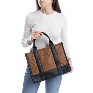 Bolso hombro camel