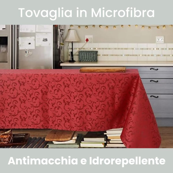 Tovaglia Antimacchia , Impermeabile, Decoro Elegante.
