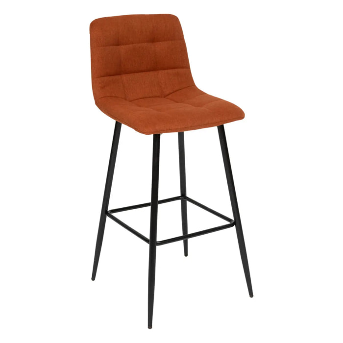 Tabouret de bar "Sirac" ambre H104cm