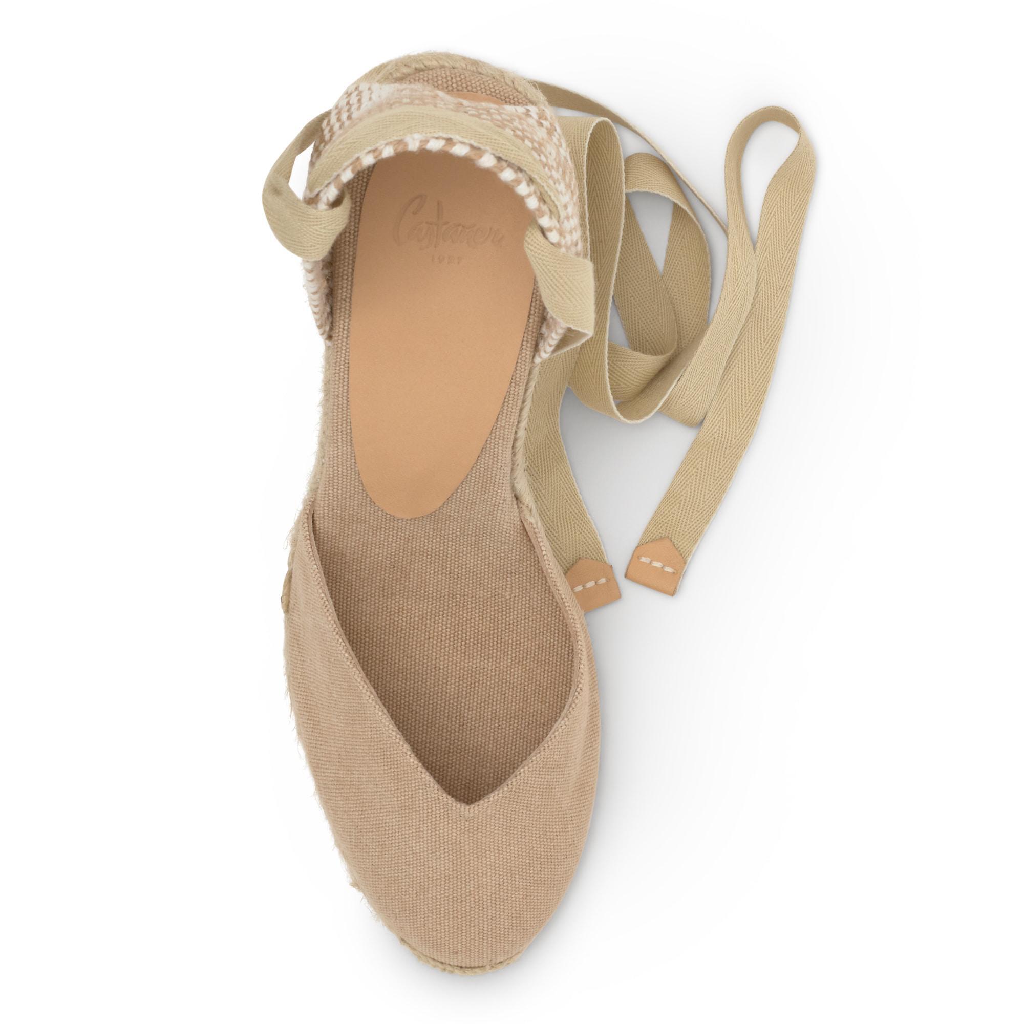 Alpargata cuña de yute 9cm