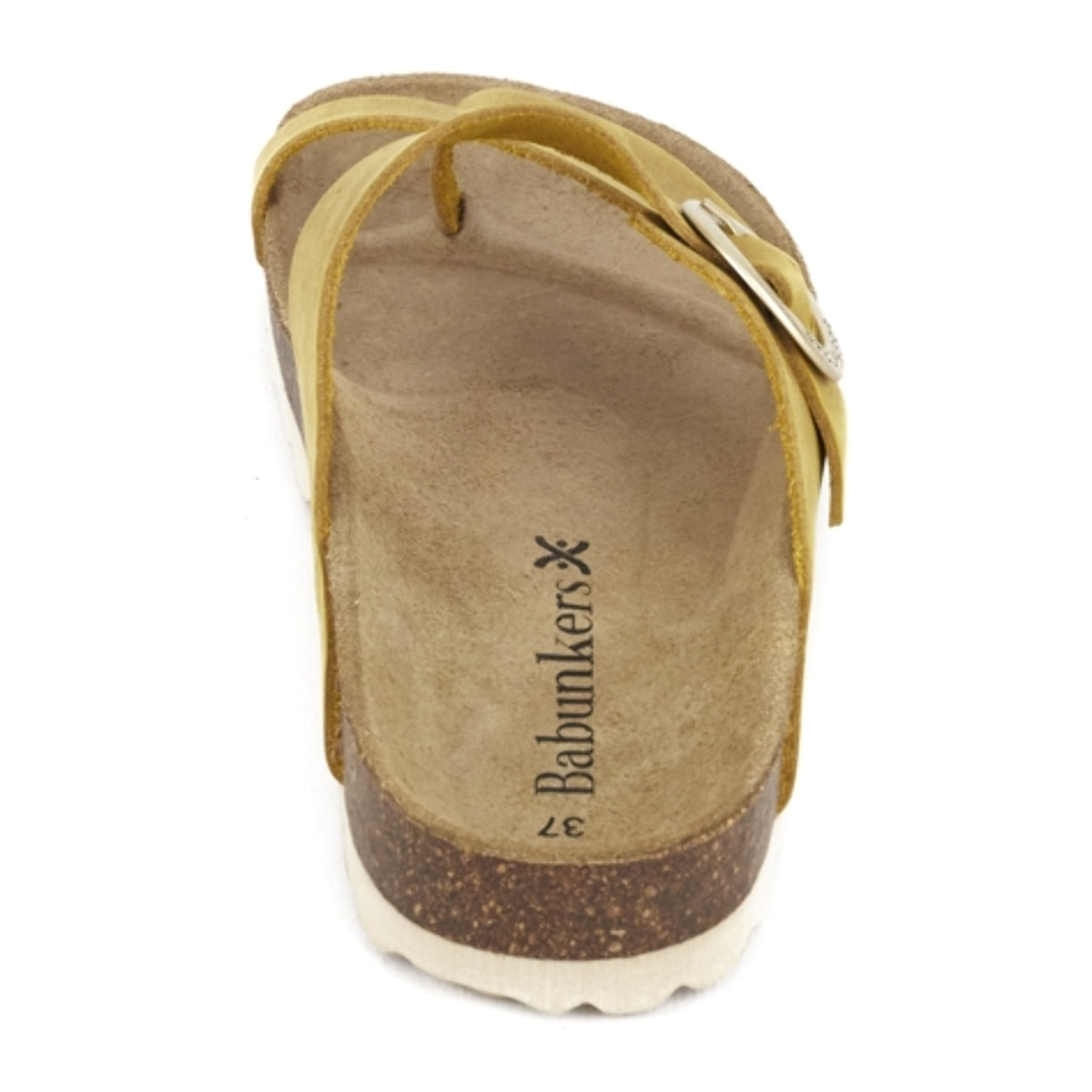 SANDALIA VALENCIA BABUNKERS AMARILLO