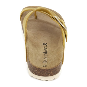 SANDALIA VALENCIA BABUNKERS AMARILLO