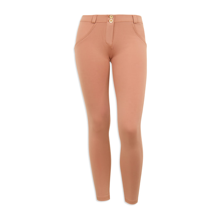 Pantaloni push up WR.UP® in jersey organico vita bassa