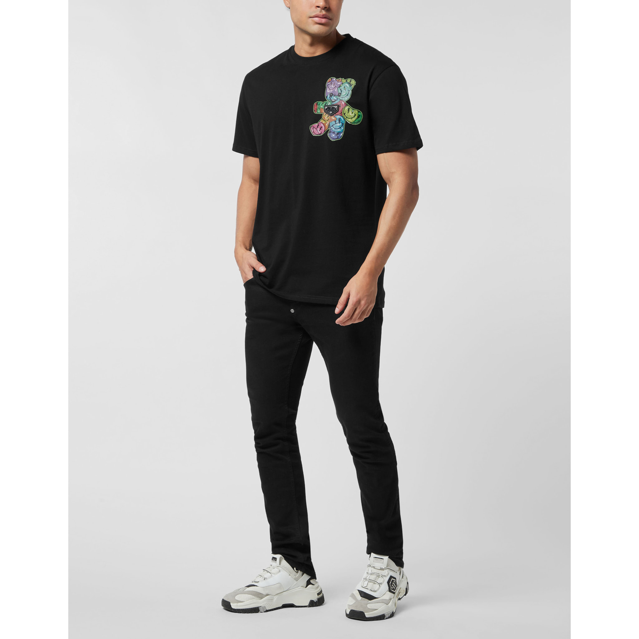 PHILIPP PLEIN Camiseta Cuello Redondo Ss TEDDY