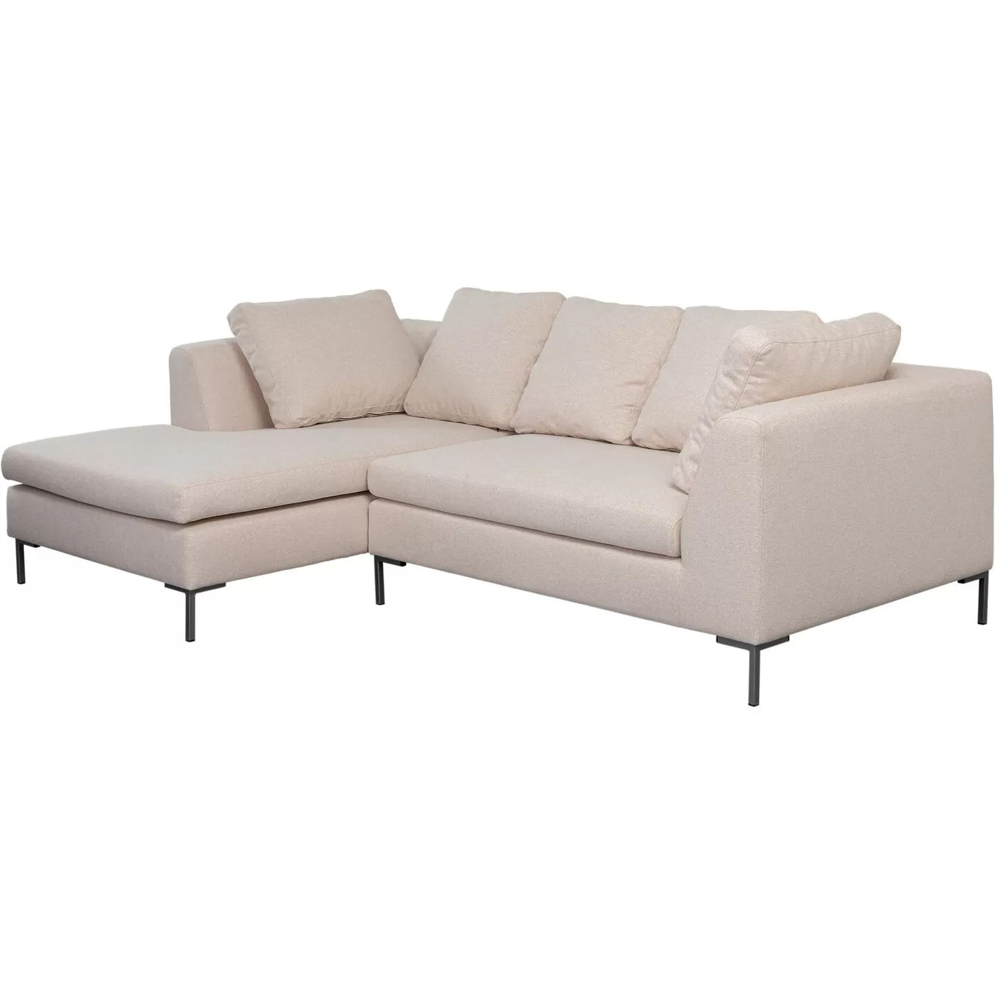 Canapé d'angle Gianna 250cm crème Kare Design