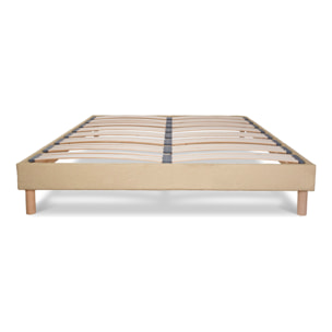 Sommier en Kit | 1 Place | laine bouclée