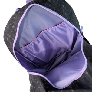 Kuromi Mochila Primaria con doble compartimento adaptable a carro.