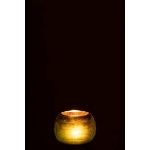 J-Line photophore Raye - verre - vert - small