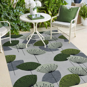 Tapis extérieur tissé kilim rectangle CHICDOUZ