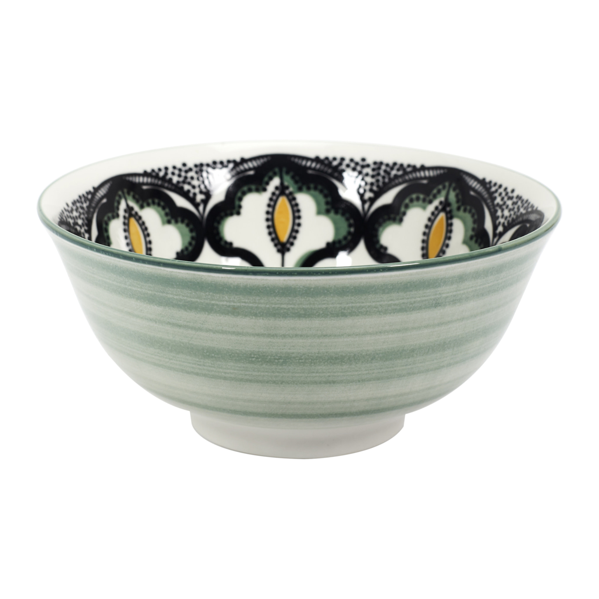 Coupelle Mandala Vert D15cm8
