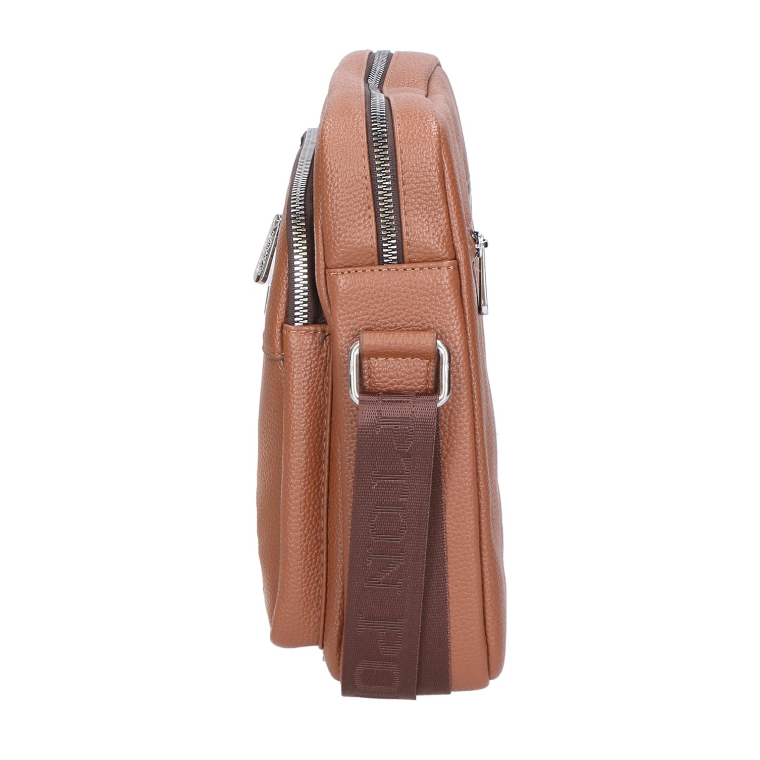 Borsa a tracolla uomo - Modello False - 100% pelle PU - 20.0 x 24.0 x 6.0 cm