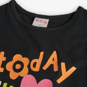 Camiseta punto elástico de niña -BCI