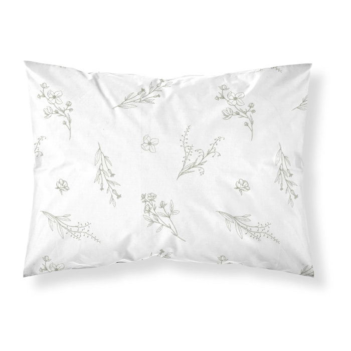 Taie d’oreiller 100 % coton 80 fils Orba