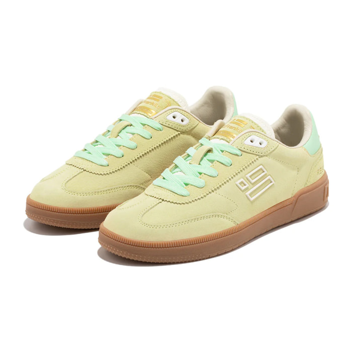 Zapatillas Bajas Piel Serraje Rebel Basic Flag Lima D.Franklin