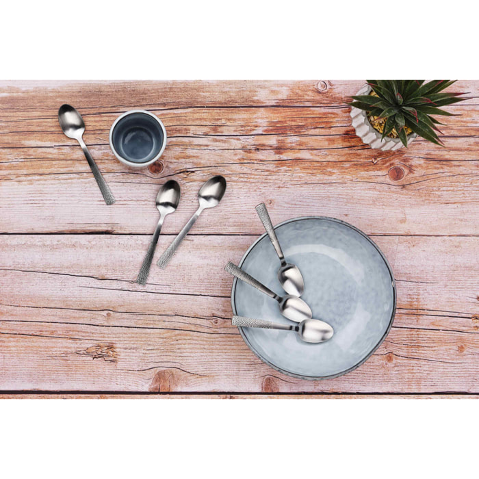 Coffret 6 petites cuillères FINN - Silver