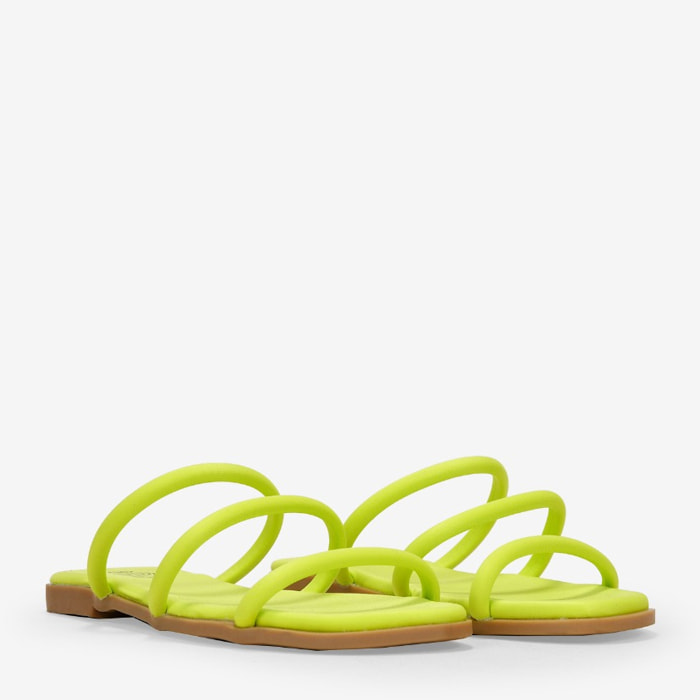 Sandalias planas lima con tres tiras