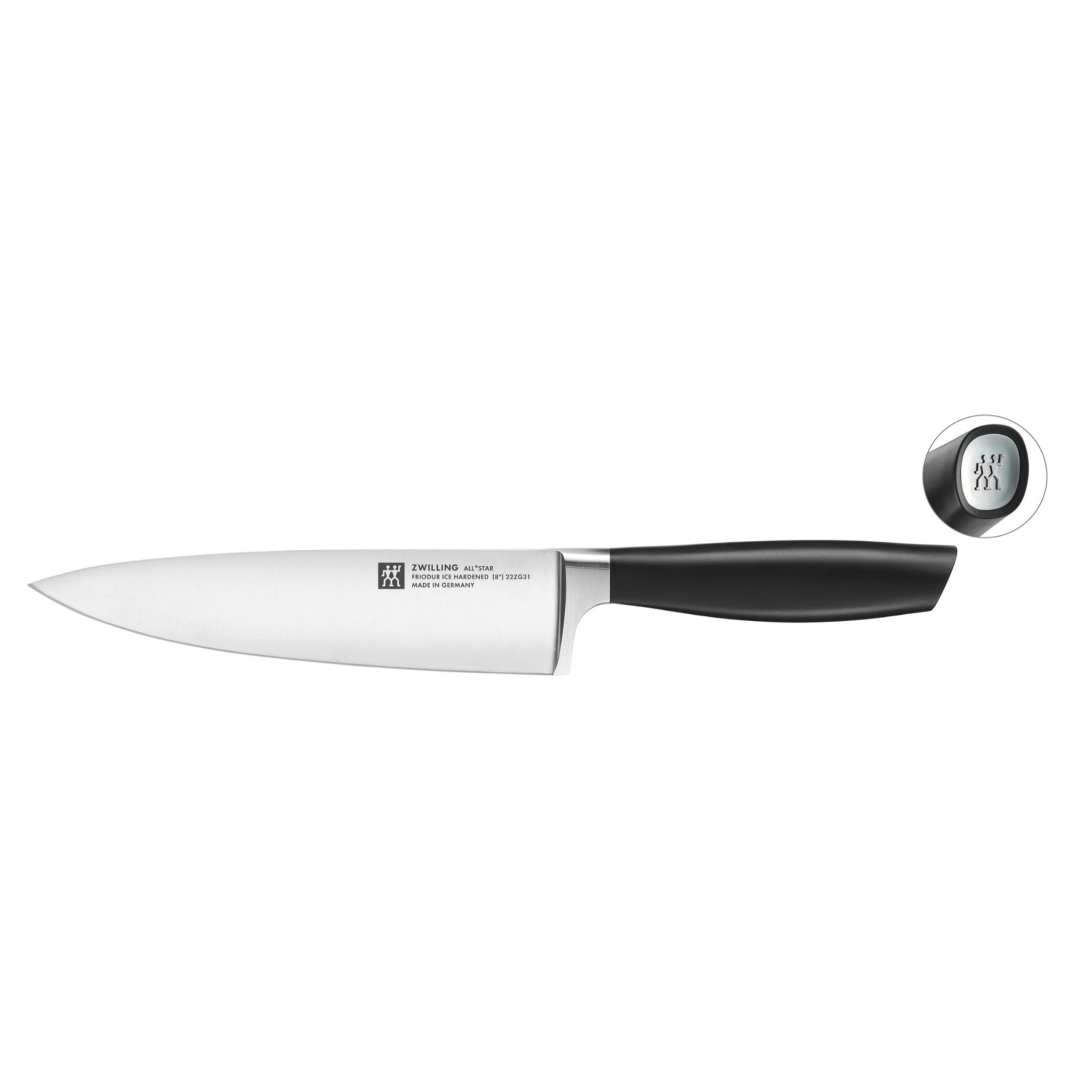 Couteau de chef 20 cm, Argent