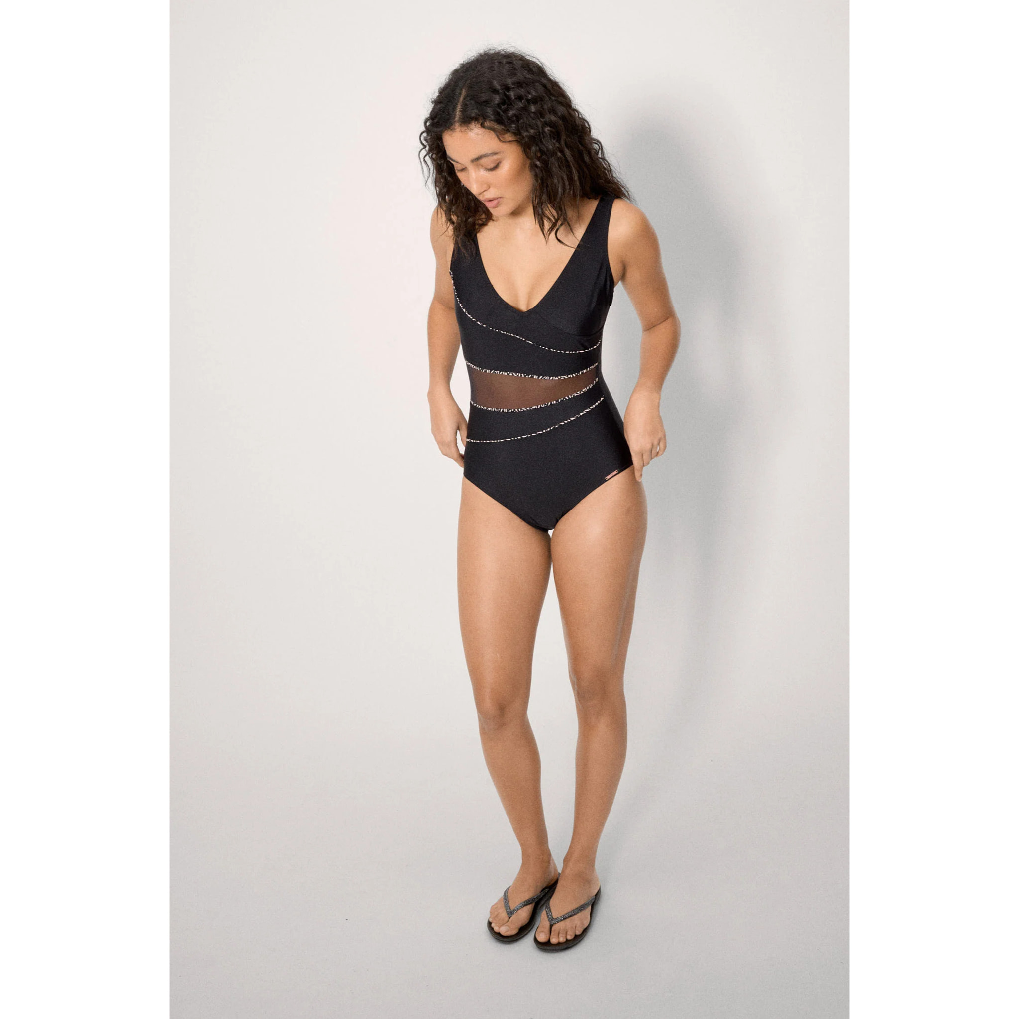 Costume da donna modellante Nero