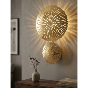 LAMPADA DA MURO SIMPLE GLAM CM 28,5X8X46