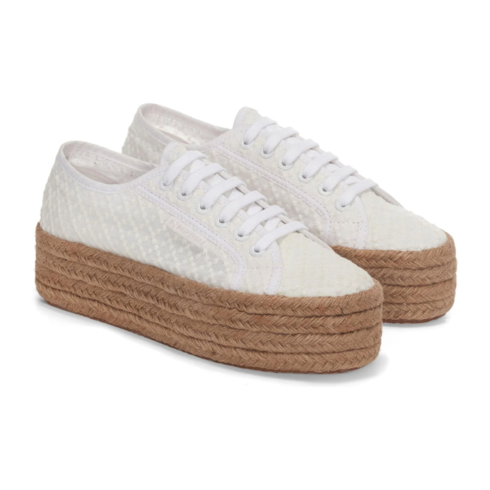 Zapatos de mujer Superga Mujer 2790 Rope Macrame Rhombus