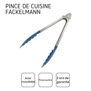 Set de 1 ustensile de cuisine pince de cuisine avec verrouillage Fackelmann Elemental
