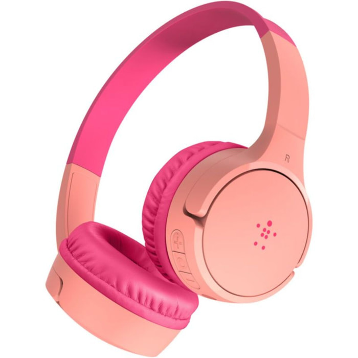 Casque BELKIN SoundForm pour enfant Mini Rose