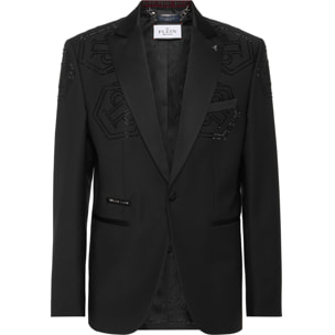 PHILIPP PLEIN Blazer de un botón Slim Fit MONOGRAM