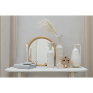 J-Line vase Agra - aluminium - blanc - large - 50.5 cm de hauteur