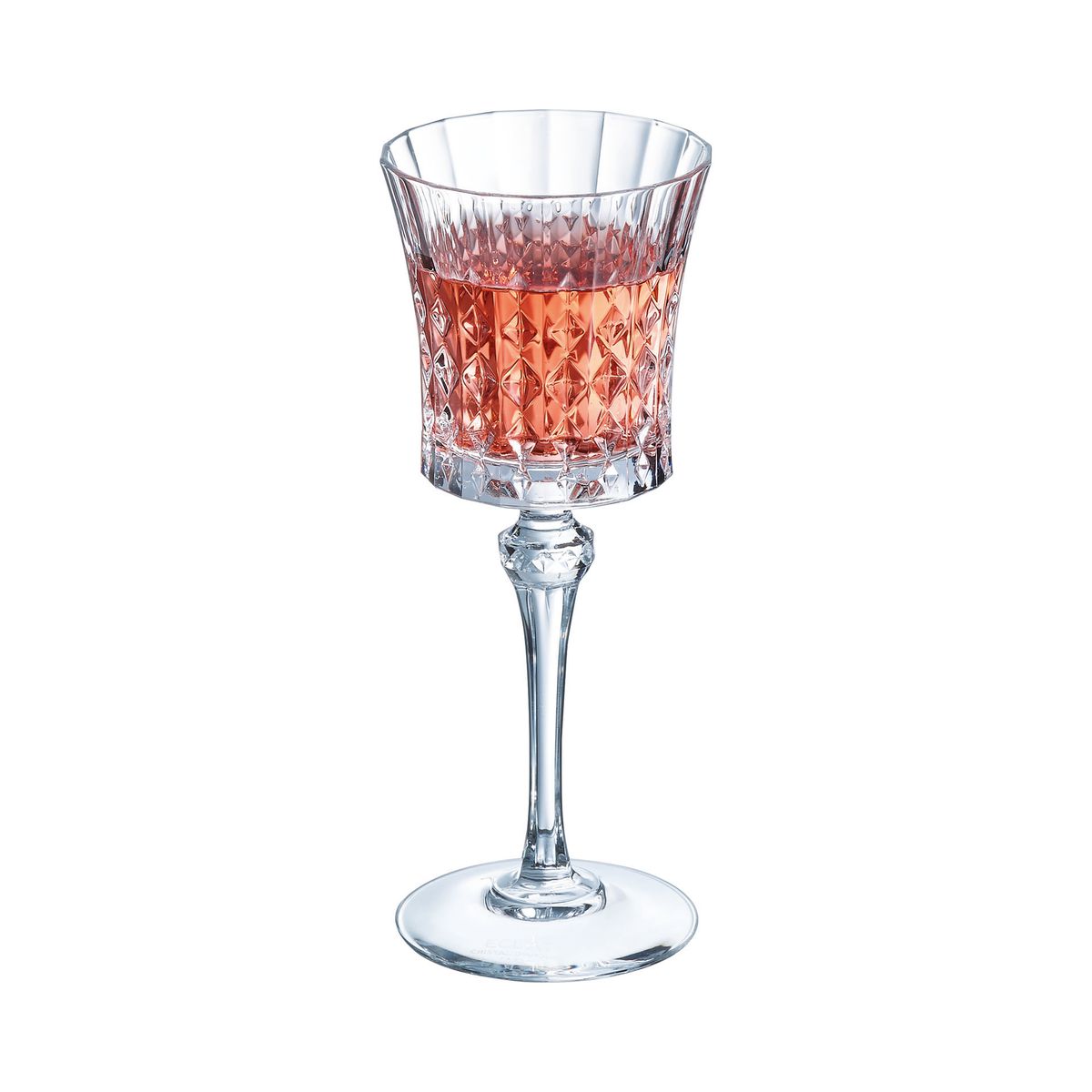 4 copas 19 cl Lady Diamond - Cristal d'Arques