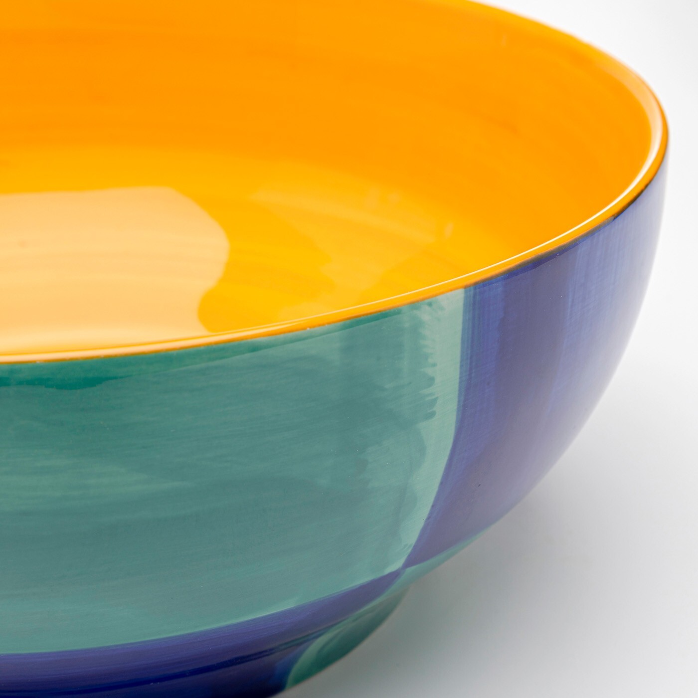 Coupe Capri bleue 25cm Kare Design