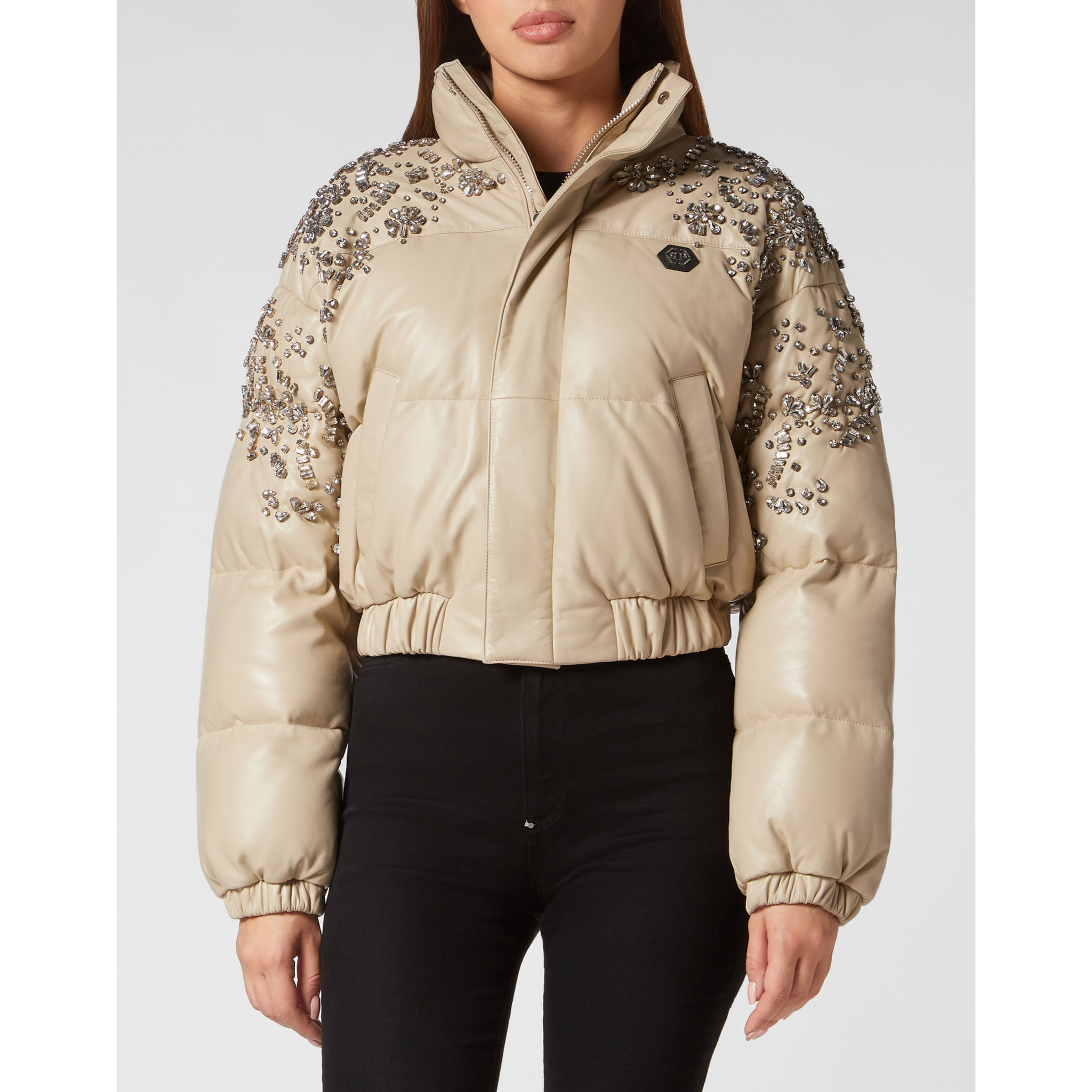 PHILIPP PLEIN Leather Jacket