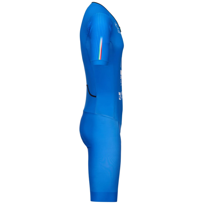 Briko - Tute Sportive, Uomo, Blu - Briko Fitri Body M Triath Shortsleeve