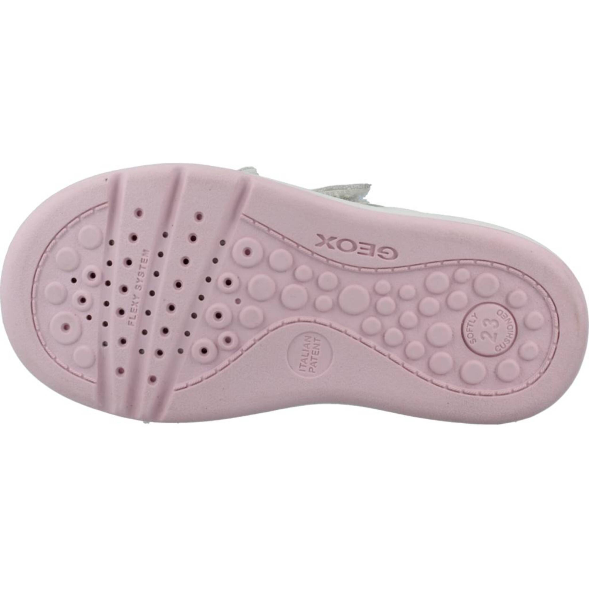 Zapatos Niña de la marca GEOX  modelo 4 B BIGLIA GIRL BLANCO