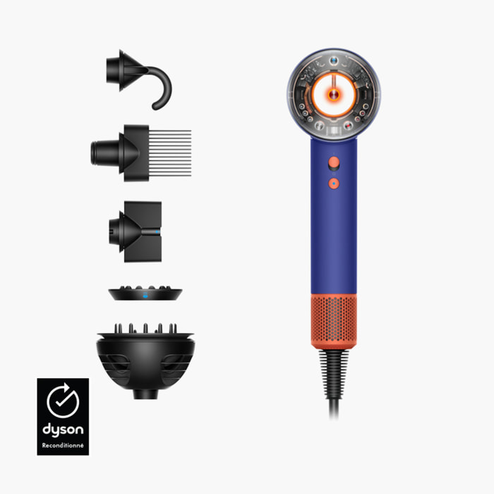 Sèche-cheveux Dyson Supersonic Nural™ Bleu Pervenche/Topaze - Reconditionné