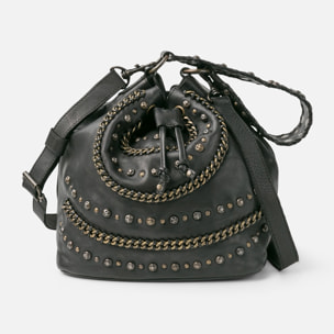 Bolso de hombro BIBA Red Rock de piel