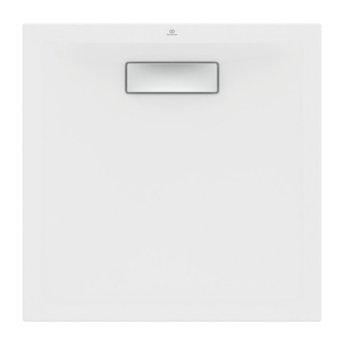 IDEAL STANDARD Receveur  90 X 90 Ultra Flat New acrylique carre blanc mat bonde incluse