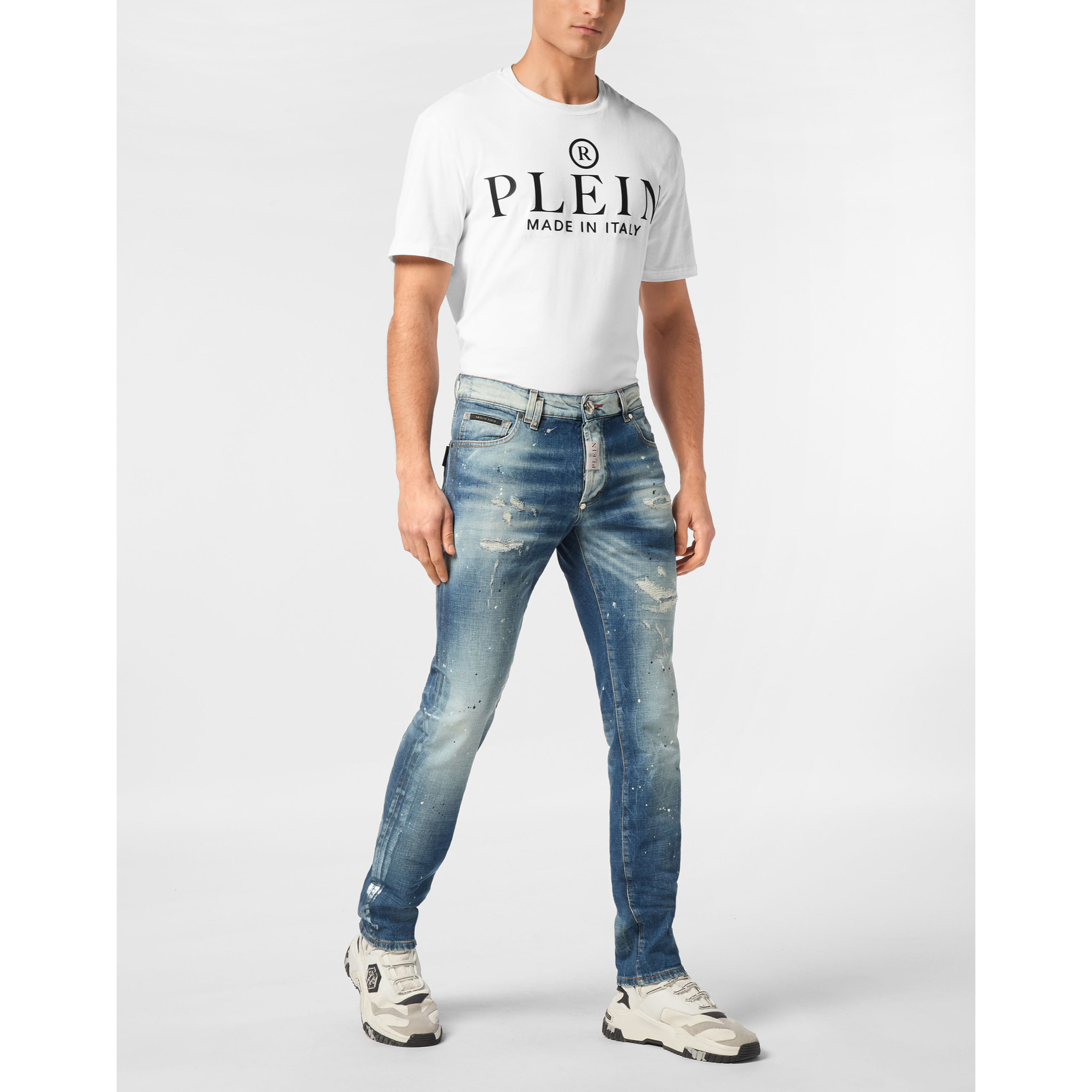 PHILIPP PLEIN Jeans Straight Cut PAISLEY