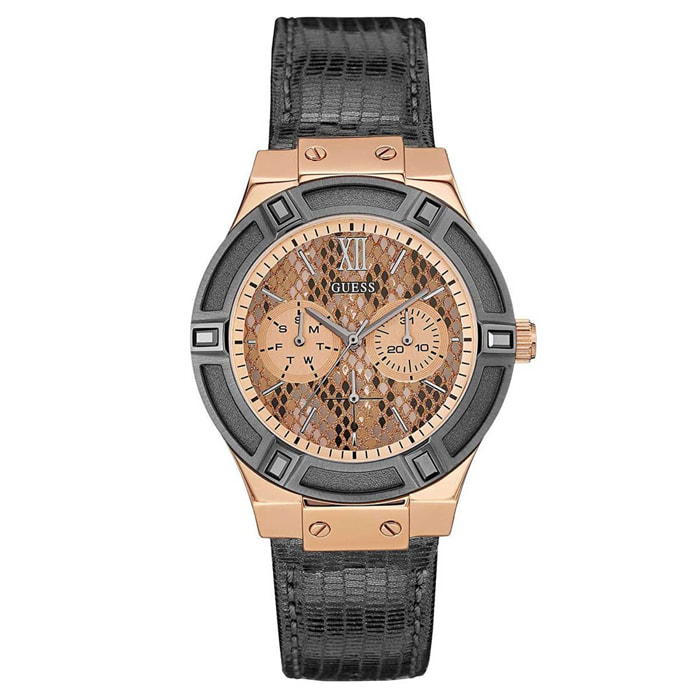 Reloj Guess W0289L4 Mujer Analogico Cuarzo con Correa de Piel