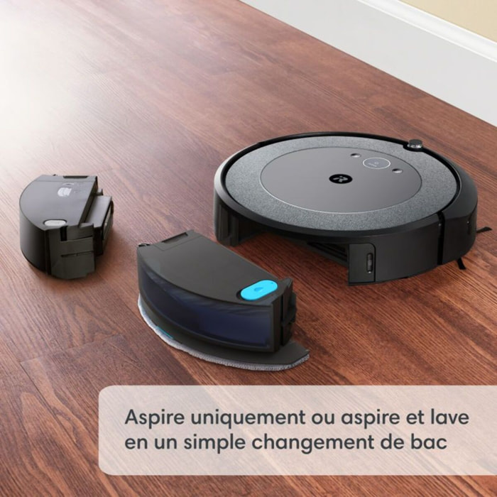 Robot Aspirateur Laveur IROBOT Roomba Combo i5+