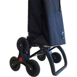 Chariot ROLSER de courses 6 roues saquet LN noir