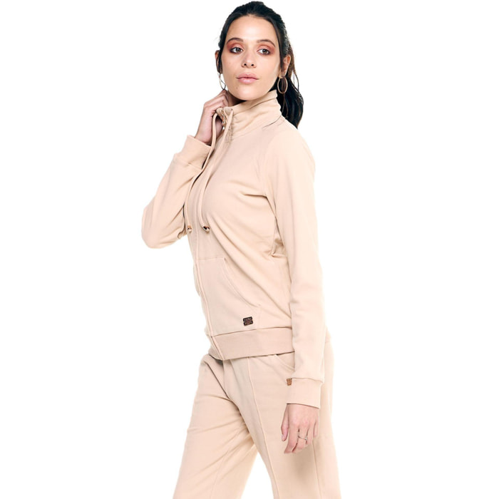 Traje de boxeo mujer Leone con cremallera completa Winter Chic