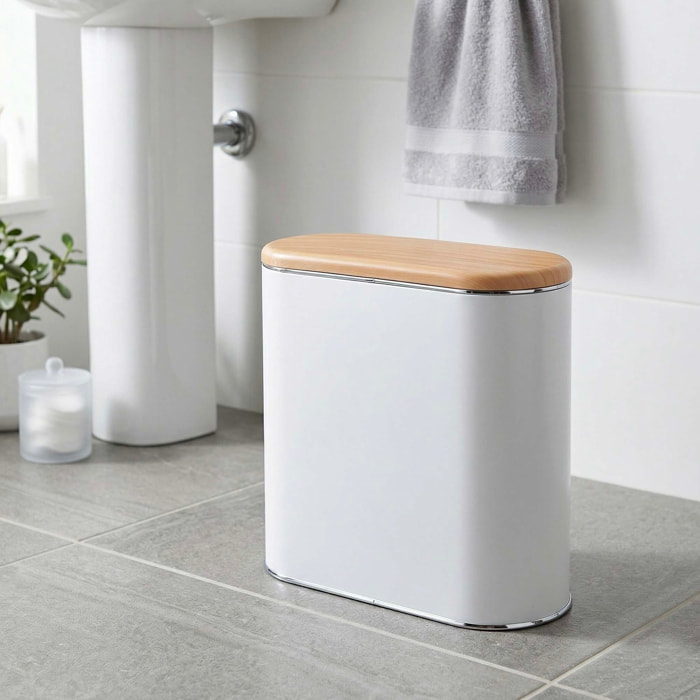 Poubelle de salle de bain push ALDO 10L