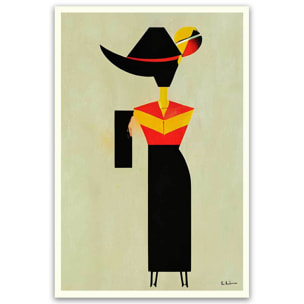 Tableau Picasso Mi Amor Toile imprimée
