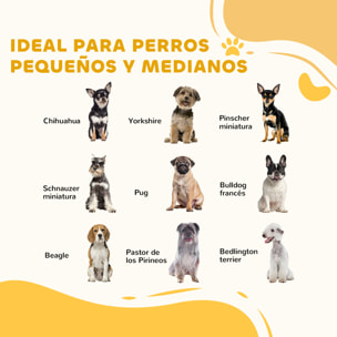 Barrera de Seguridad para Perros Plegable para Escaleras y Puertas Valla para Perros Pequeños y Medianos de 3 Paneles con Soporte de Pie para Interiores 154x30x80 cm Gris