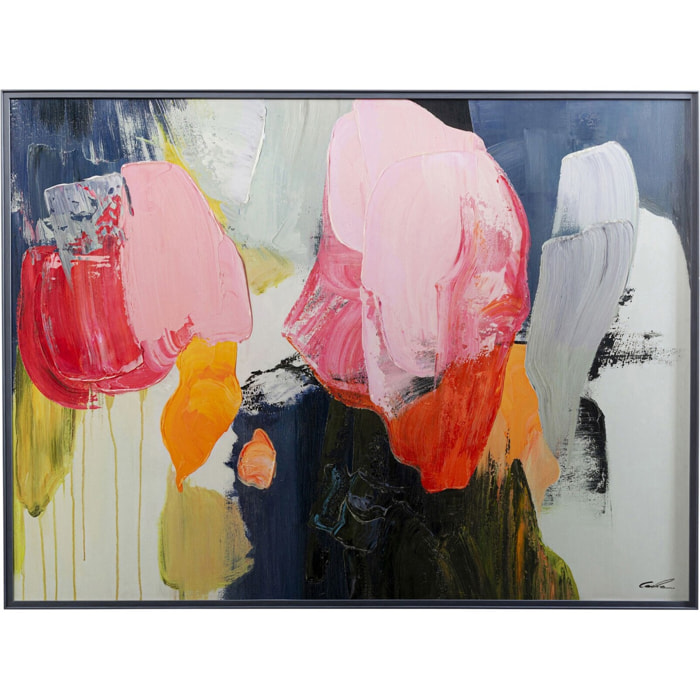 Tableau Frame Abstract High Gloss 160x120cm rose Kare Design